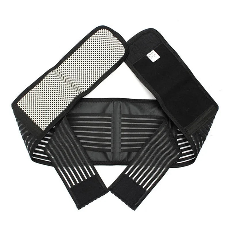 Lumbar Support Belt Disc Herniation Orthopedic Medical Strain Pain Relief Corset For Back Spine Decompression Brace Self-heating
