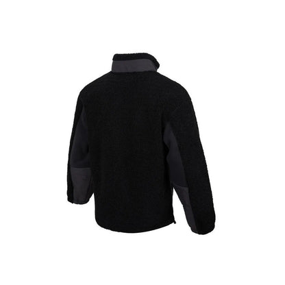 Chaqueta deportiva Adidas Originals Clover 2024 PF SHERPA M para hombre, color negro, HY7285