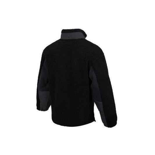 Adidas Originals Clover 2024 Men's PF SHERPA M Black Woven Coat Sports Costume HY7285