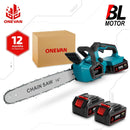 16Inch 8000W Brushless Electric Chainsaw LED Auto Oiling Cordless Woodworking Garden Chain Saw Power Tool For 21V 18V Battery