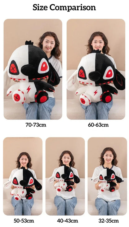 MINISO Night Ghost Stitch Plush Toy Cute Anime Stitch Plush Toys Soft Cartoon Stuffed Companion Children's Birthday Gift