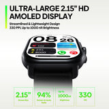 New Zeblaze Beyond 3 Pro GPS Smart Watch 2.15" AMOLED Display Built-in GPS & Route Import Make/Receive Phone Calls Smartwatch