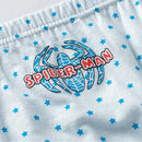 5-Piece Boy's Cotton Briefs Fashion Cool Spider-Man Print Pattern Children's Triangle Underwear Washable Breathable Boys Panties