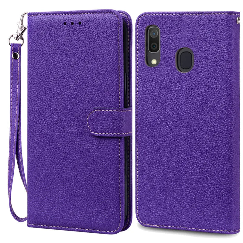 Funda A30 A30s para Samsung Galaxy A30S, funda para Samsung A30, funda A30 A30 A305F, funda de cuero tipo cartera con tapa para Samsung A30s.