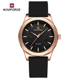NAVIFORCE NF5051 Women Watch Silicone Quartz Wrist watches for Women Sport Clock Girls Gift Ladies Watches