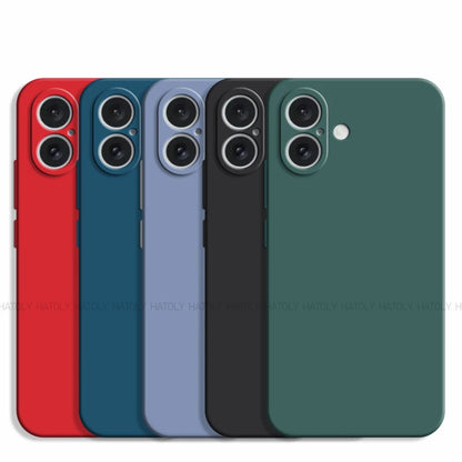 For iPhone 16 Case For iPhone 16 Pro Max Cover Original TPU Luxury Shockproof Liquid Silicone Protective Phone Cover iPhone 16