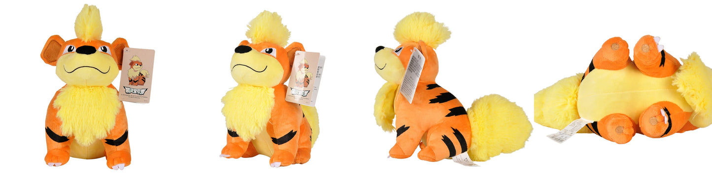 Peluche de Pokémon de alta calidad con etiqueta, dibujo animado de Pikachu, Charmander, Squirtle, Bulbasaur, muñeco de peluche, regalo para niños.
