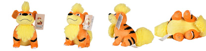Peluche de Pokémon de alta calidad con etiqueta, dibujo animado de Pikachu, Charmander, Squirtle, Bulbasaur, muñeco de peluche, regalo para niños.
