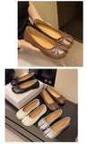 Summer Women's Bowknot Flat Tabi Ninja Shoes Pig Toe Slippers Lazy Person Horse Hoof Shoes Women Split Toe Mocassines Loafers
