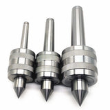 1PCS MT1 MT2 MT3 MT4 Precision Live Center Morse Triple Bearing Lathe Centering Rotary Tool Milling Taper Metal Work Lathe Tool