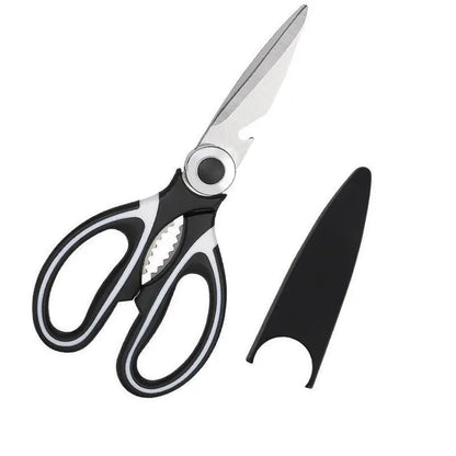 Heavy Duty Kitchen Scissors Multifunctional Dishwasher Safe Meat Poultry and General Purpose Scissors Stainless Steel Utility