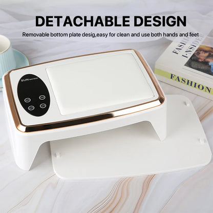 380W Professional Nail Dryer 90 Leds Nail Dryer UV Lamp for Curing All Gel Nail Polish Motion Sensing Manicure Pedicure