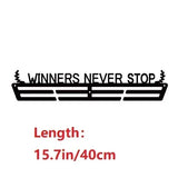 Rack de exibição de medalha de corrida de maratona, cabide de suporte, organizador para parede, esportes de corrida