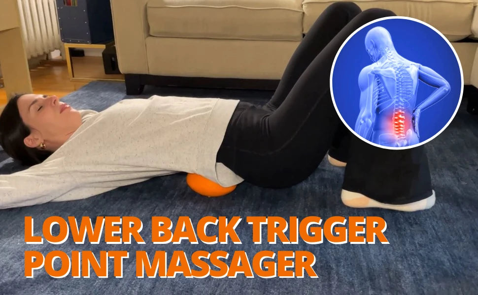 1Pcs Piriformis Stretcher Sciatica Pain in Hip & Lower Back - 14 Trigger Points Massage Release Tight Butt,Deep Glute,SI Joint