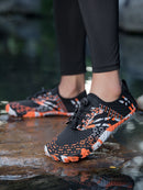 Oiaano Unisex Man Woman Shoes Anti-Non Slip Durable Black Water Barefoot Soft Sole Light Breathable Sport Outdoor Walk Running