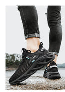 Men's Summer Mesh Sneakers - Breathable for Casual Outdoor Running Tennis Hiking & Luxury Platform Loafers Style