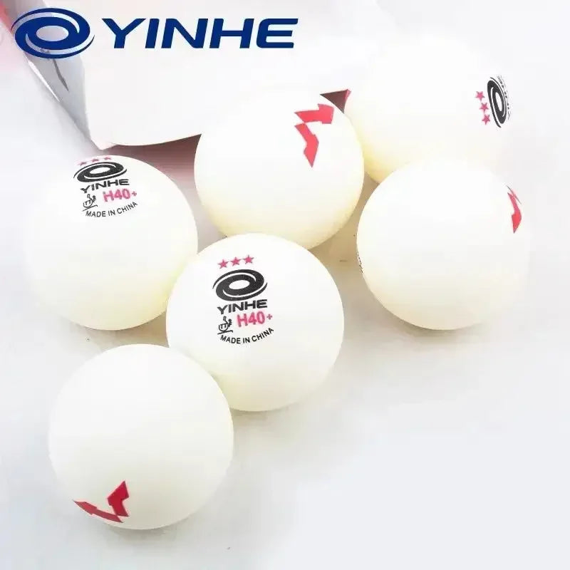 Original Yinhe WTT Ping Pong Balls 2024 Singapore Grand Slam Table Tennis Balls Seam H40+ ABS New Materials Ping Pong Balls
