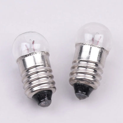 10PCS Miniature Round 0.3A 1.5V 2.5V 3.8V Small light cannon for student experiment Small Light Bulbs Beads