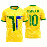 2026 Pelé Brazil Team Football Jersey Match & Training Kit Summer Sports Men's T-Shirt Children's Clothing Tee Y2k Woman