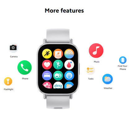 Global Version Xiaomi Redmi Watch 5 Active 2'' Display Up to 18 days of battery life 140+ workout modes Bluetooth calling 5ATM