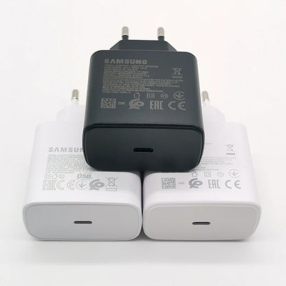 Cargador Samsung de 45 W, adaptador de carga superrápida de 1,8 M, tipo C, para Galaxy S24, S23, S22, S21, S20, Note 20, Ultra 10, Z Flip Fold 6, 5, 4, 3 y 2