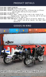 MSZ 1:18 BMW R1250 RT Police Motorcycle Alloy Model Static Die Casting Model Children's Toy Car Motorcycle Model Collection Gift