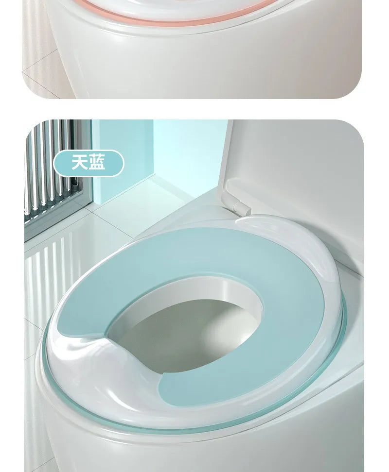 Children's Toilet Seat Potties Seat Children's Toilet Seat Universal Splash Proof Toilet Training for Male and Female Babies