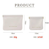 Fashion Simple Lipstick Makeup Bag Portable PU Jewelry Handbag Travel Mini Cosmetic Organizer Pouch for Women Girls
