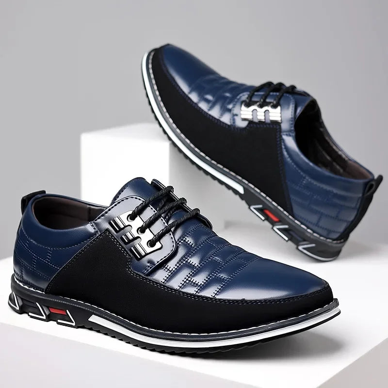 Italian Dress Mens Shoes Black Patent Leather Business Shoes Casual Loafers 2024 Fashion Wedding Party Shoes Large Size 38-48