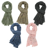 Bufanda de moda para hombre, de algodón y lino, con hilo teñido a rayas, con borlas, chal largo, accesorios para otoño e invierno.