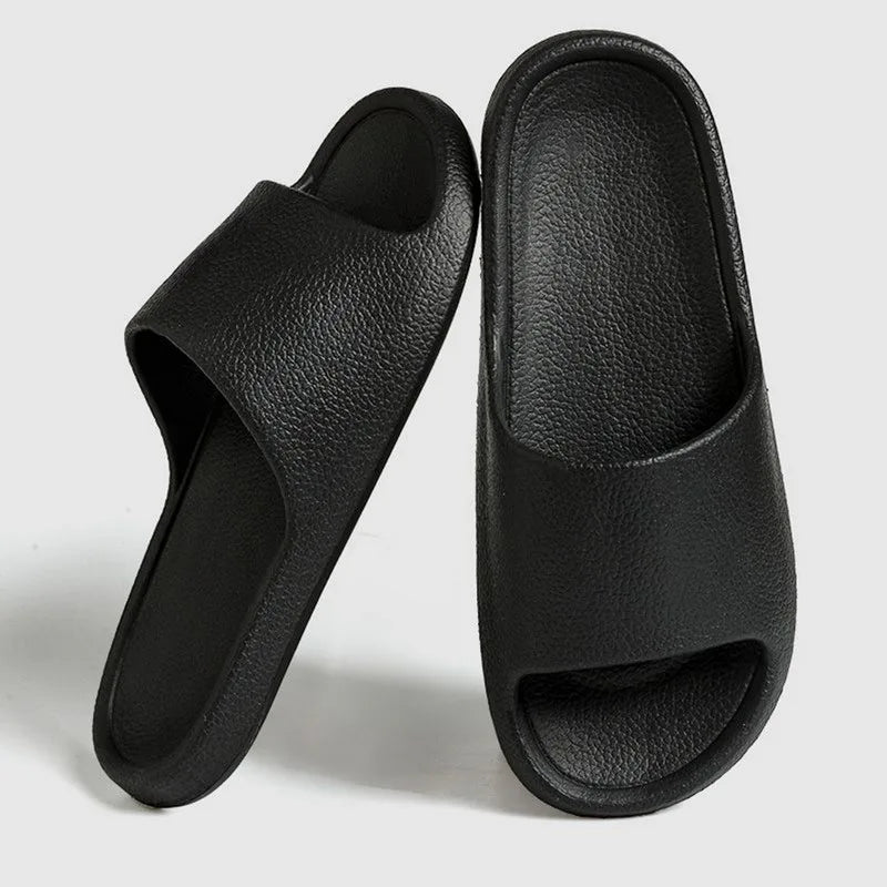 Summer Fashion Slippers Women's Shoes Cloud Slippers For Men Home Flat Sandals Massage Flip Flops Couples Bathroom Indoor Slides