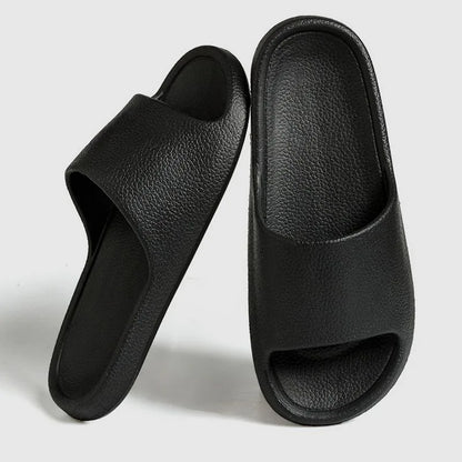 Summer Fashion Slippers Women Shoes Cloud Slippers For Men Home Flat Sandals Massage Flip Flops Couples Bathroom Indoor Slides