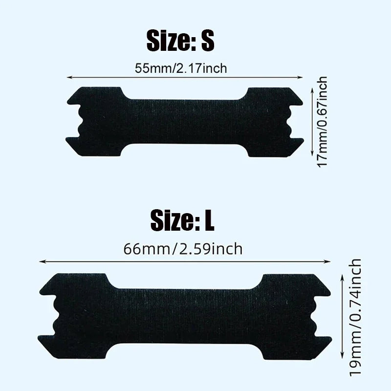 100/50/20PCS Black Nose Strips Extra Strength Nasal Strips for Adults and Children Better Sleep Non-Invasive Anti Snoring Strips