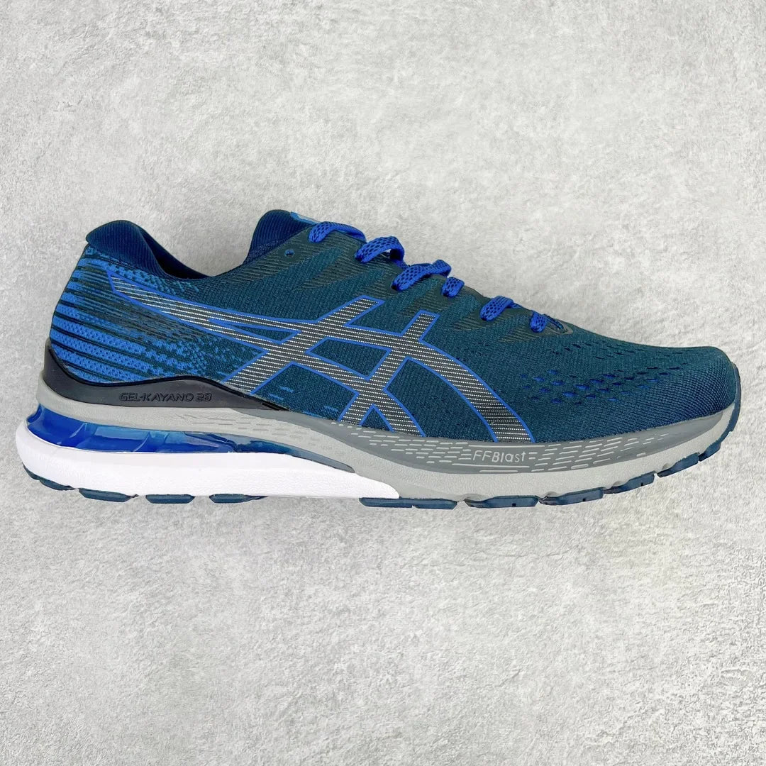 Original Asics Gel Kayano 28 Men's Off-Road Running Shoes Cushion Stability Kayano 28 Running Breathable Sport Sneakers