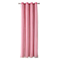 Kids Girls Bedroom Pink Curtains Star Cutout Blackout with White Sheer Pastel Nursery Window Curtain Panels for Living Room Home