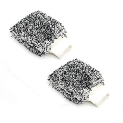 Guantes de limpieza de coche de microfibra suave de alta densidad, sin rayones, accesorios para vehículos 