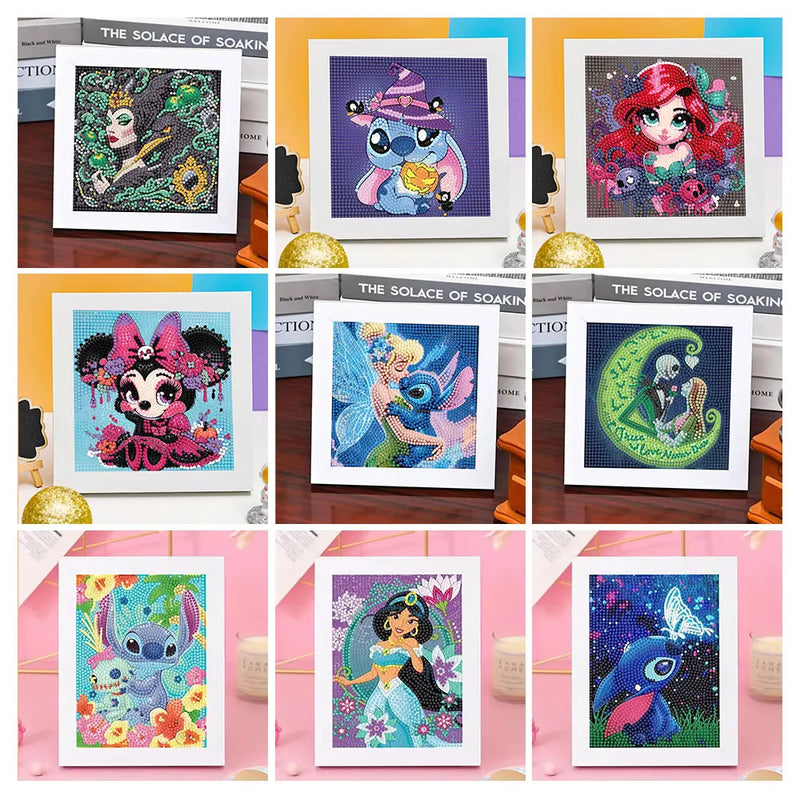 Disney Diamond Painting Lilo & Stitch New Collection 2025 Full Diamond Mosaic 5D DIY Cross Stitch Kits Diamond Art Home Decor