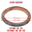 Gasket for Exhaust Pipe 0180-022300 For CFMoto 800cc ATV CF500 X5 CF600-C CF625-2 X6 CF800-2 X8 ENGINE 196S-B U6 CF188 500cc