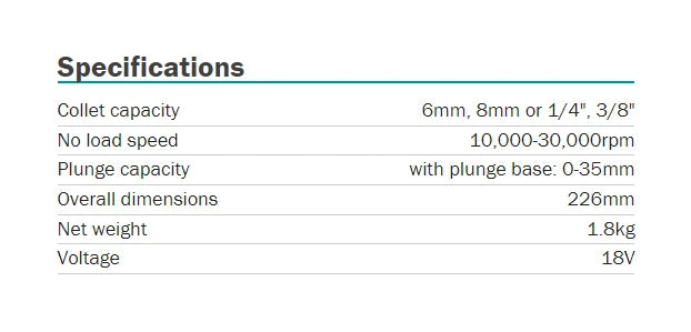 Makita DRT50 Original Cordless Trimmer Rechargeable Trimming Machine Brushless Slotting Tool Milling Woodwork Engraving Machine