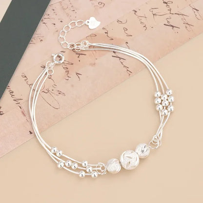 Pulsera de plata de ley 925 para mujer, cadena para bodas, fiestas, hermosos regalos de joyería, varios estilos, moda, alta calidad 