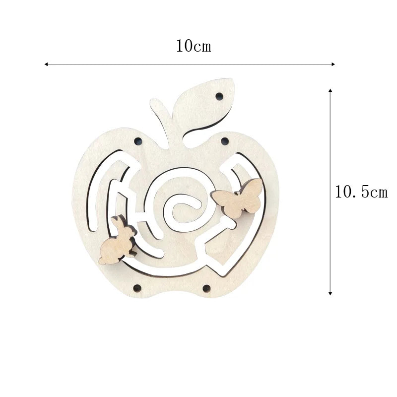 Montessori Busy Board Accessories Wood DIY Toy Material Education Activity Board Parts Toys For Children Basic Skills Learning