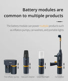 BAYU Auto Outdoor Smart Kit (19200mah Power Bank, Tire Inflator, Vacuum Cleaner, Car Washer, Flashlight, Mobile Phone Holder)