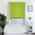 Blind for Window Self Adhesive Pleated Blinds Cordless No Drill Fabric Blinds Room Darkening Shades Blackout Shades for Bathroom