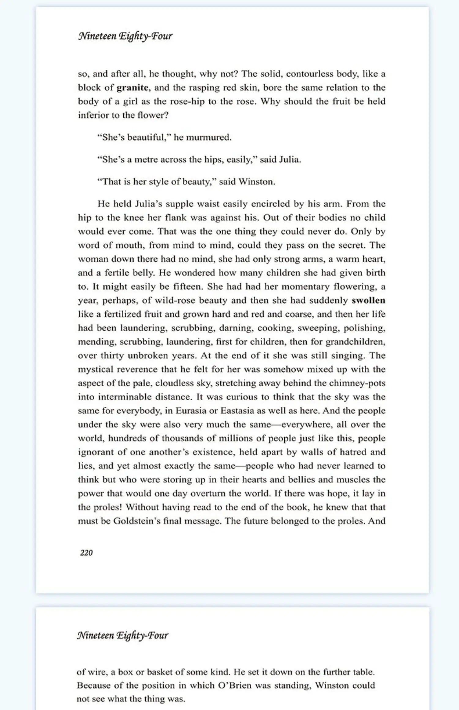 English Novel Book Nineteen Eighty-Four English Original Version 1984 World Classic Literature Fiction Book Genuine Libros
