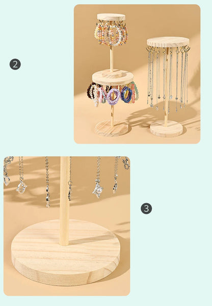 Jewelry Organizer Display Necklace Holder Necklace Hanger Jewelry Display Stand Necklaces Earrings Pendant Bracelets for