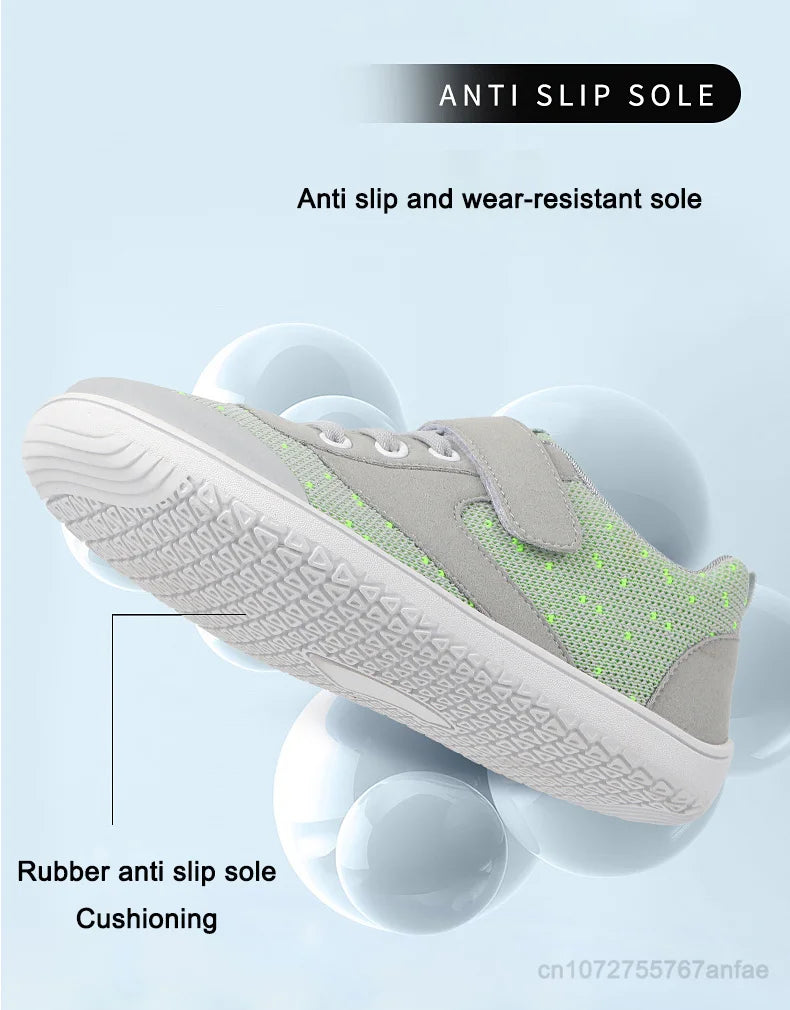 New Boys Girls Sneakers Kids Wide Barefoot Shoes  Naturally Splay Shoes Toddler Little Big Kid