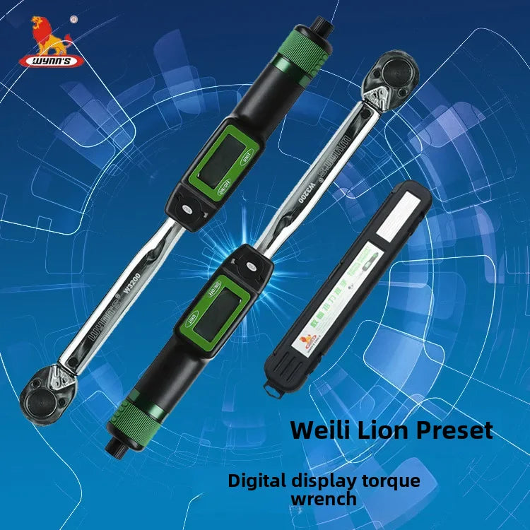 Powerful Weililei Torque Wrench Digital Display Pre-set Wrench For Bicycles Automobiles Motorcycles Adjustable Gear Ratios