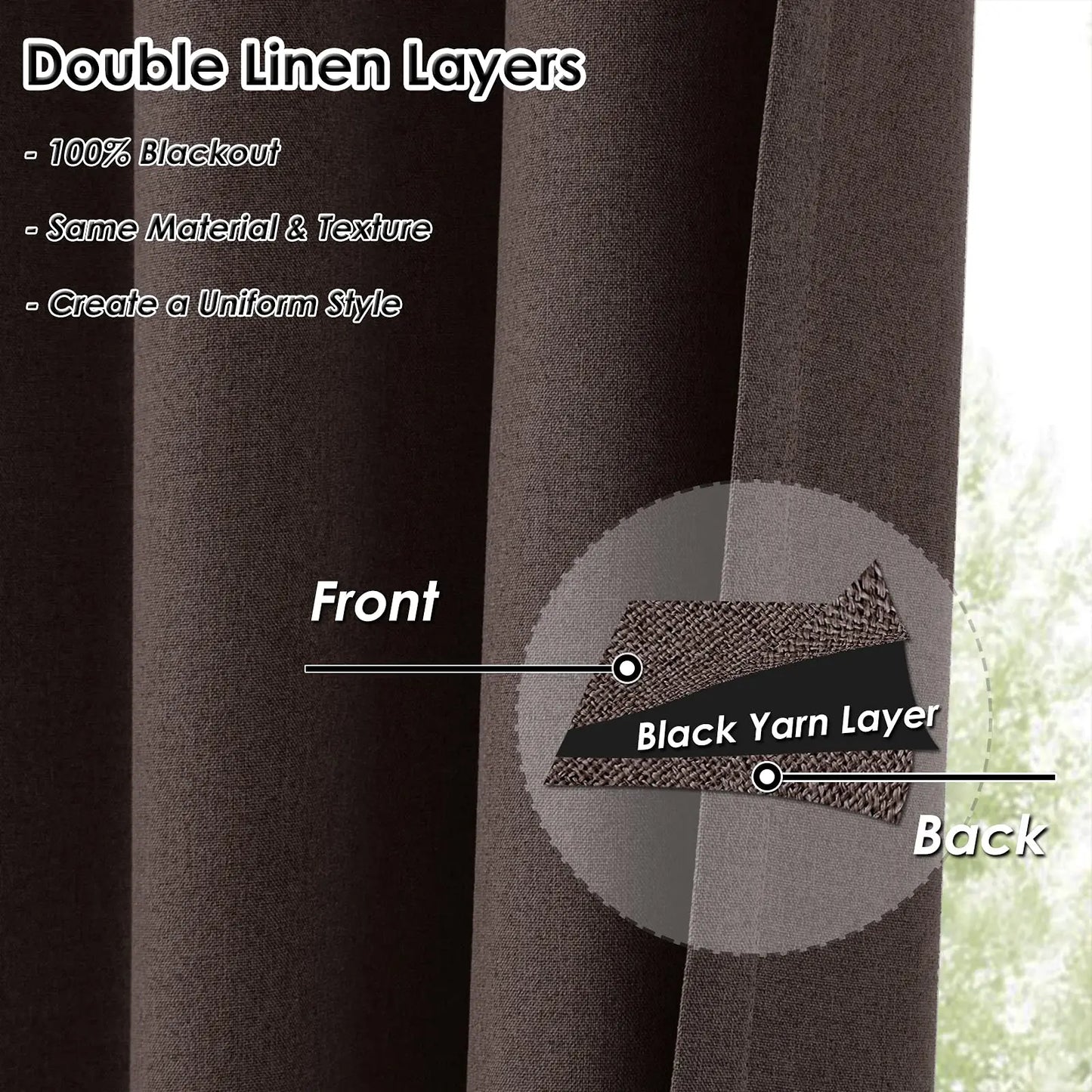 310cm Height 100% Blackout Curtains Custom Made Solid Color Curtains Bedroom Living Room Curtains For Windows Curtain