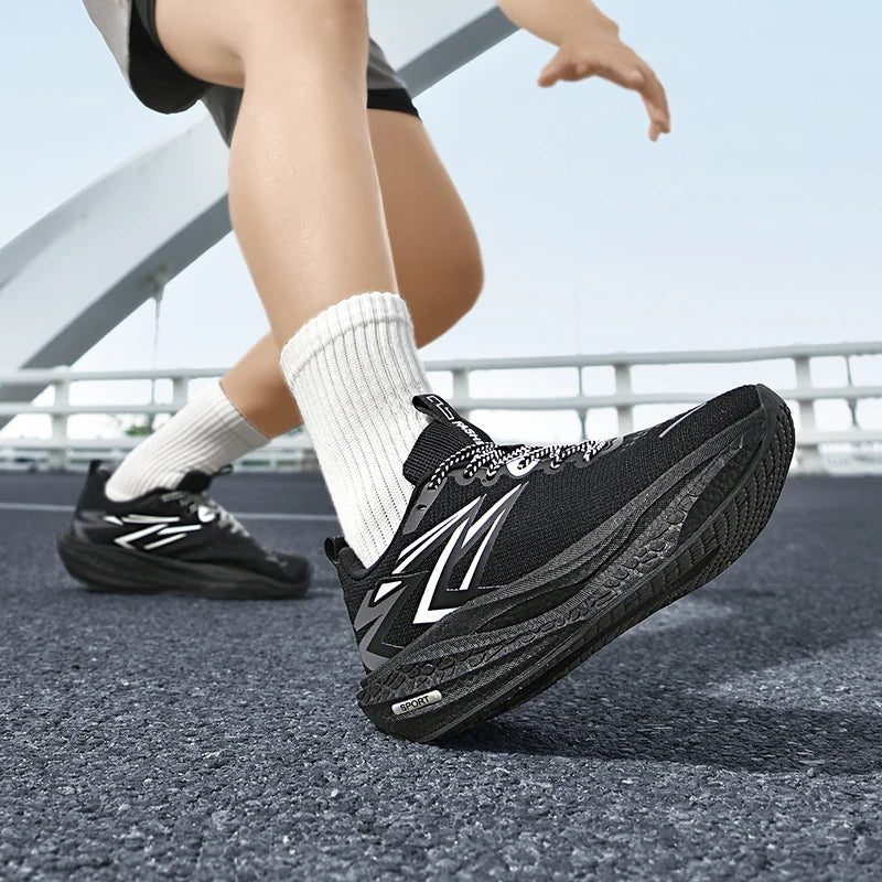 Running Sneakers Men Lightweight Breathable Non-Slip Wear-Resistant Soft Gym Jogging Shoes Comfort Marathon Sport Shoes for Man