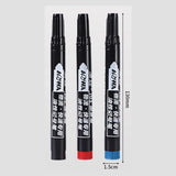 5-50Pcs Waterproof Oil-based Marker Pen Markers Black Blue Red Ink for Glass Metal Stationery Art Drawing Office School Supplies